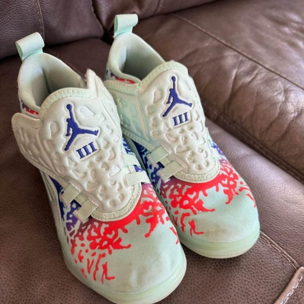 Jordan Zion 3 "Mud, Sweat, Tears" Preschool Kids' Basketball Shoe